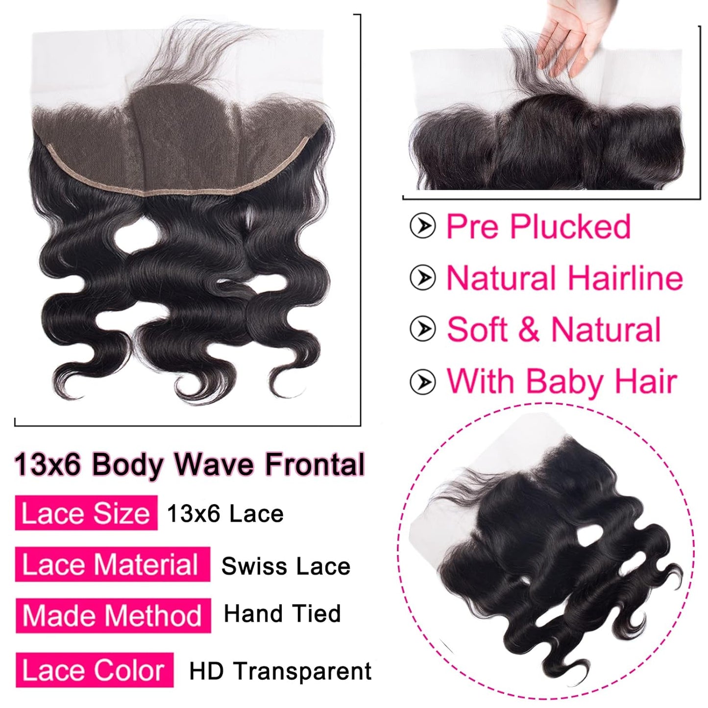 13x6 Front Lace 12-20 Inch