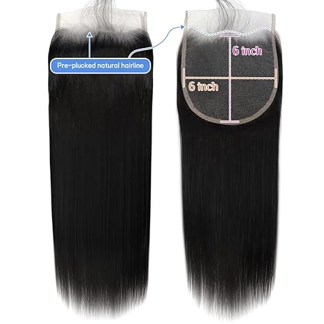 6x6 Closure Lace 12-20 Inch