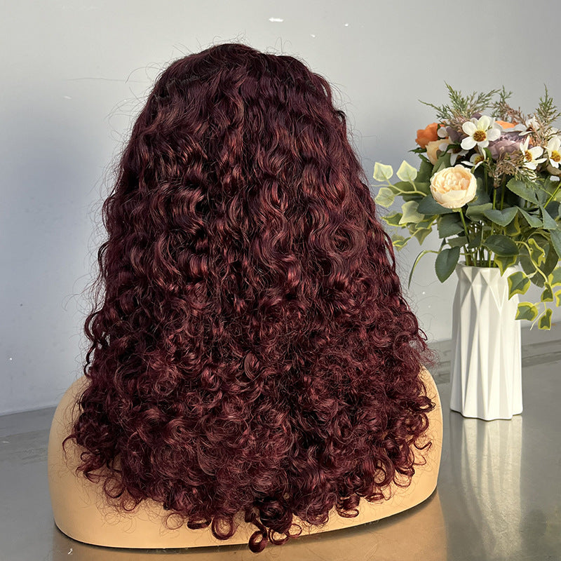 13x4 SDD Burmese Curl Color Wigs 18 Inch